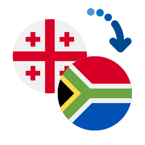 How to send money from Georgia to South Africa