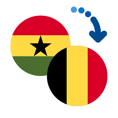 How to send money from Ghana to Belgium