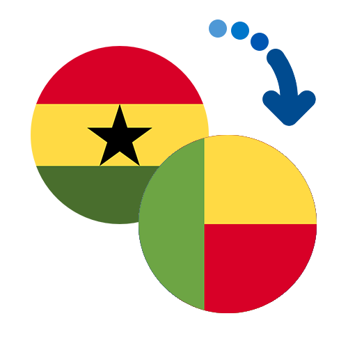 Wie kann man online Geld von Ghana nach Benin senden?