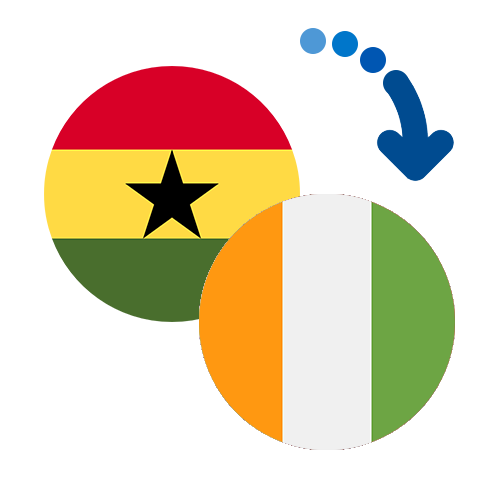 ¿Cómo mandar dinero de Ghana a Costa de Marfil?