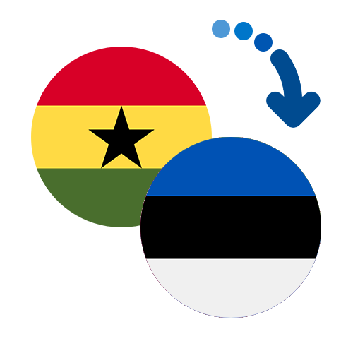 ¿Cómo mandar dinero de Ghana a Estonia?