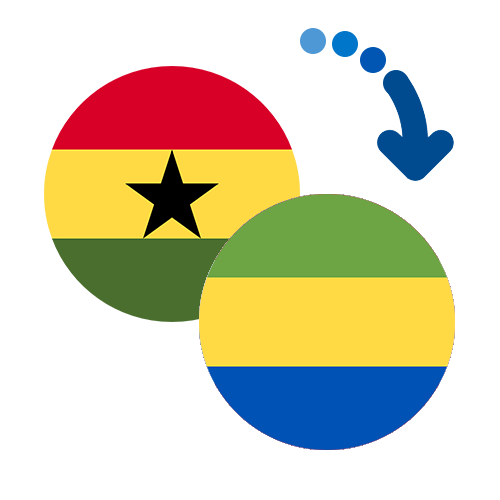 Wie kann man online Geld von Ghana nach Gabun senden?