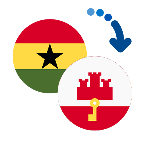 Wie kann man online Geld von Ghana nach Gibraltar senden?