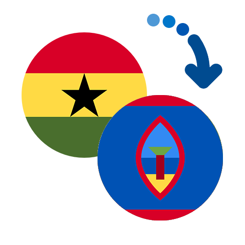 Wie kann man online Geld von Ghana nach Guam senden?