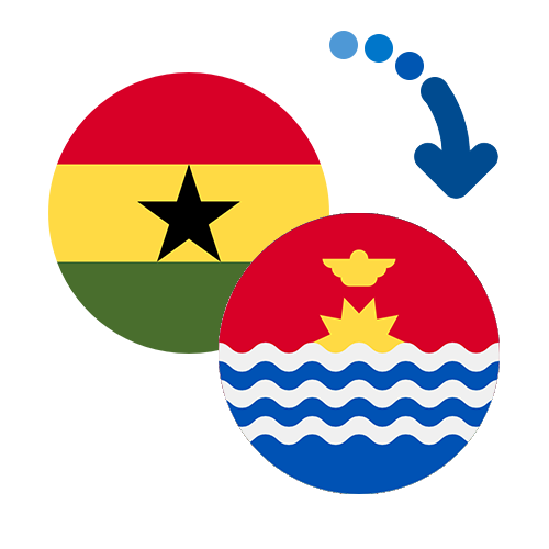 ¿Cómo mandar dinero de Ghana a Kiribati?