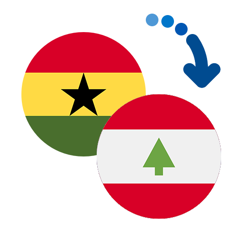 ¿Cómo mandar dinero de Ghana a Líbano?
