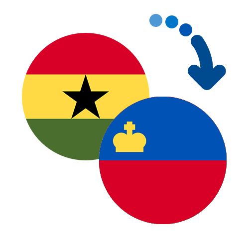 ¿Cómo mandar dinero de Ghana a Liechtenstein?