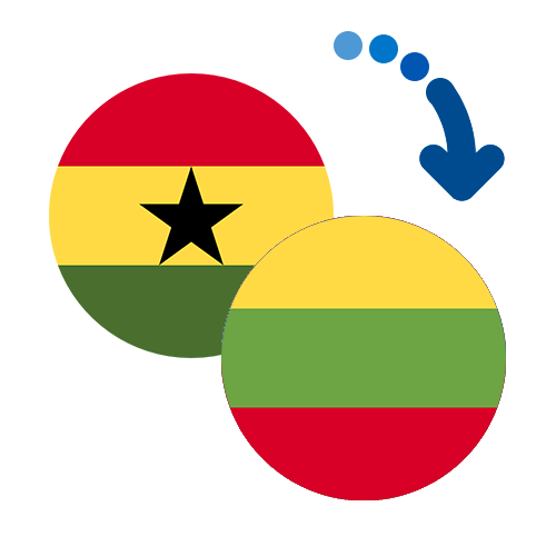 ¿Cómo mandar dinero de Ghana a Lituania?
