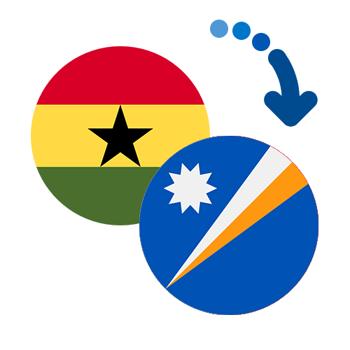 Wie kann man online Geld von Ghana auf die Marshallinseln senden?