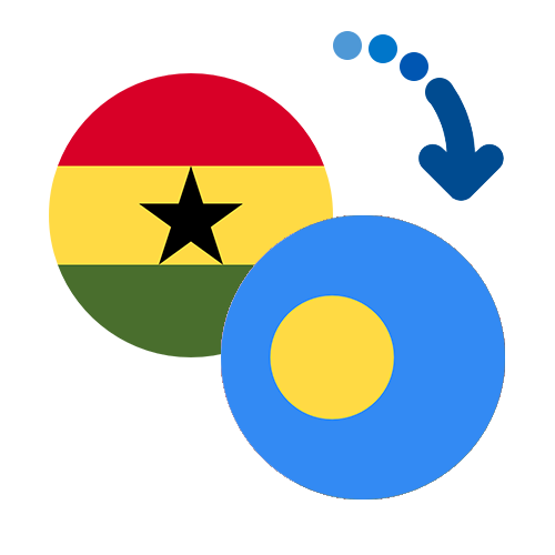 How to send money from Ghana to Palau