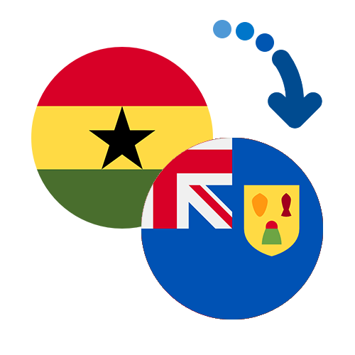 ¿Cómo mandar dinero de Ghana a las Islas Turcas y Caicos?