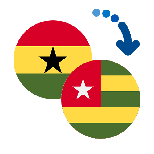 Wie kann man online Geld von Ghana nach Togo senden?