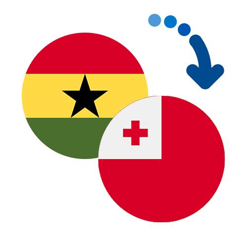 ¿Cómo mandar dinero de Ghana a Tonga?