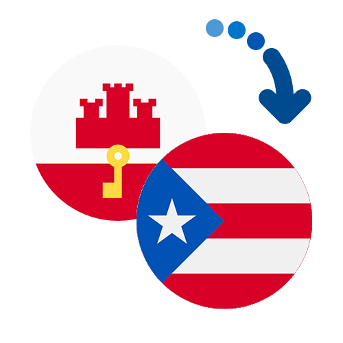 How to send money from Gibraltar to Puerto Rico