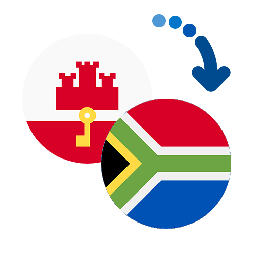 Jak wysłać pieniądze z Gibraltaru do Republiki Południowej Afryki online?