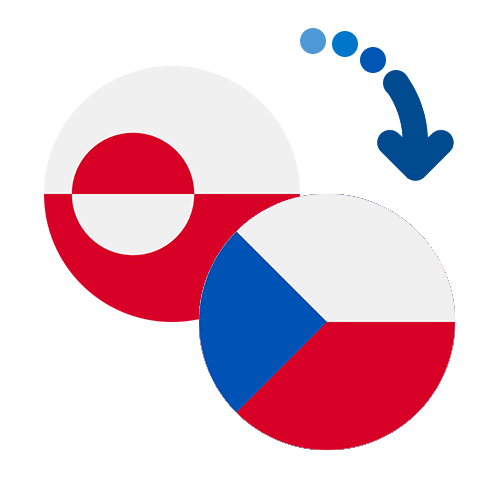 Wie kann man online Geld von Grönland in die Tschechische Republik senden?