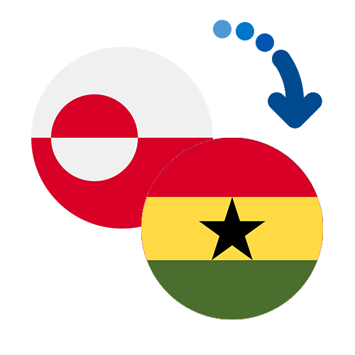 ¿Cómo mandar dinero de Groenlandia a Ghana?