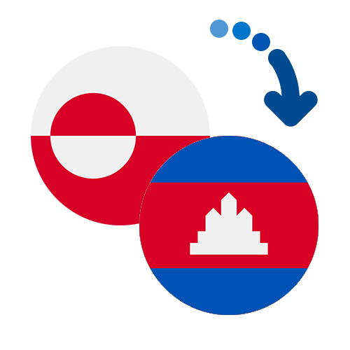¿Cómo mandar dinero de Groenlandia a Camboya?