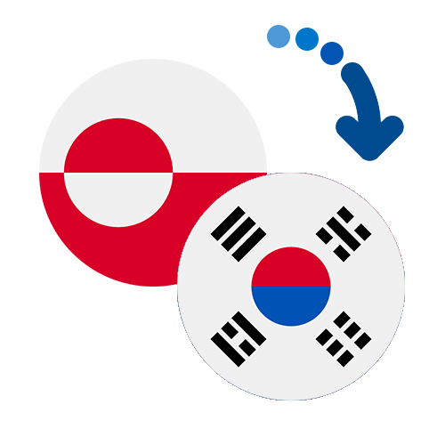 ¿Cómo mandar dinero de Groenlandia a Corea del Sur?