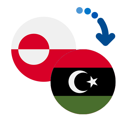 ¿Cómo mandar dinero de Groenlandia a Libia?