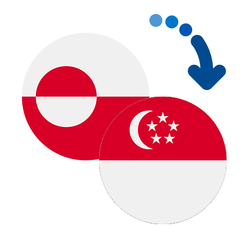 ¿Cómo mandar dinero de Groenlandia a Singapur?