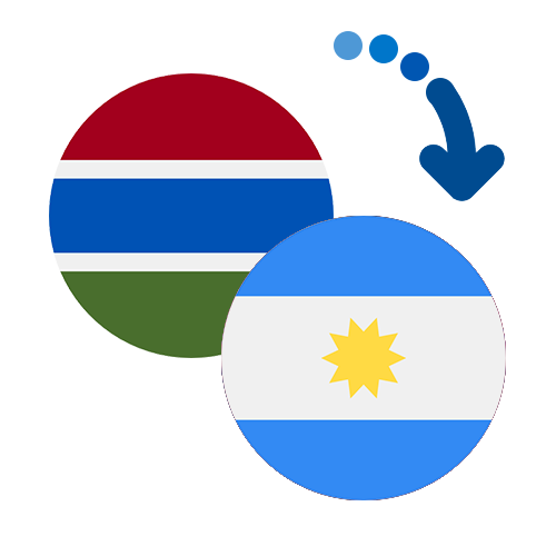 How to send money from Gambia to Argentina