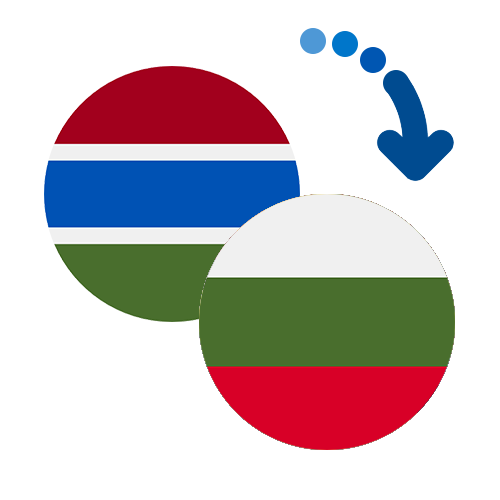 Wie kann man online Geld von Gambia nach Bulgarien senden?
