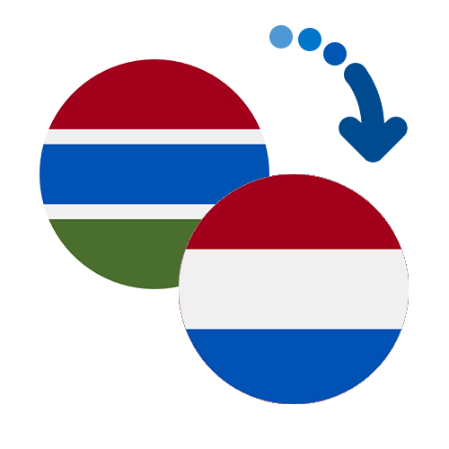 ¿Cómo mandar dinero de Gambia a las Antillas Neerlandesas?