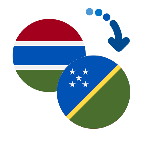 Wie kann man online Geld von Gambia auf die Salomon-Inseln senden?