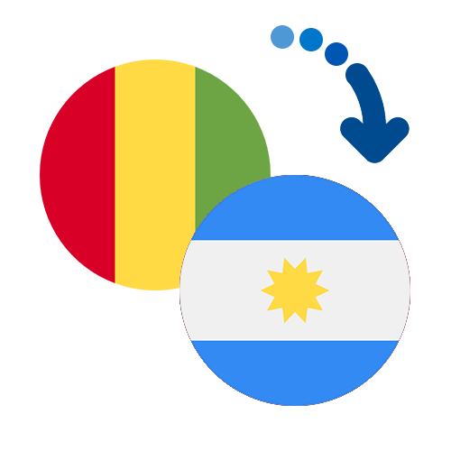 How to send money from Guinea to Argentina