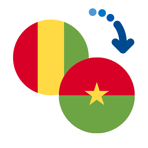 How to send money from Guinea to Burkina Faso