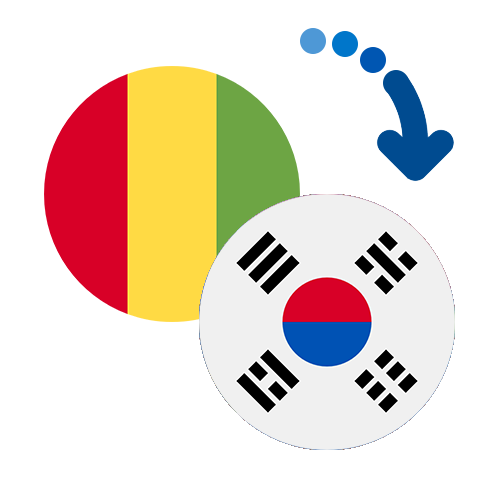 ¿Cómo mandar dinero de Guinea a Corea del Sur?