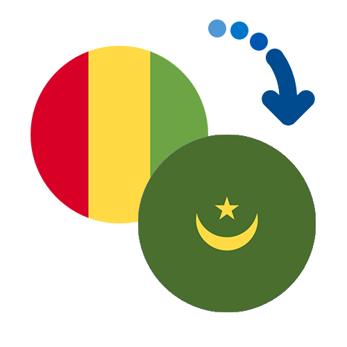 How to send money from Guinea to Mauritania