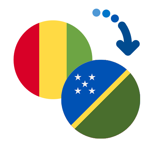 Wie kann man online Geld von Guinea auf die Salomon-Inseln senden?