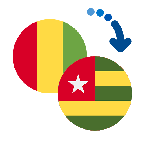 Wie kann man online Geld von Guinea nach Togo senden?
