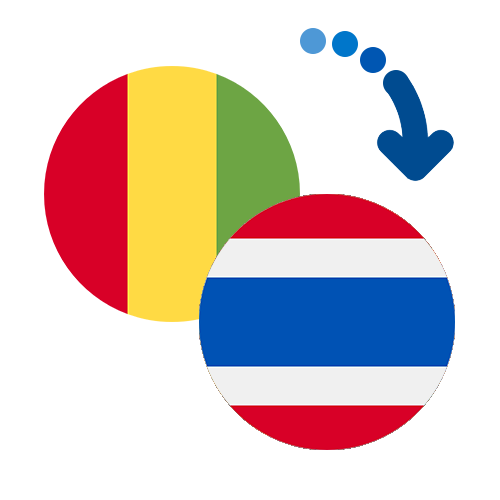 ¿Cómo mandar dinero de Guinea a Tailandia?