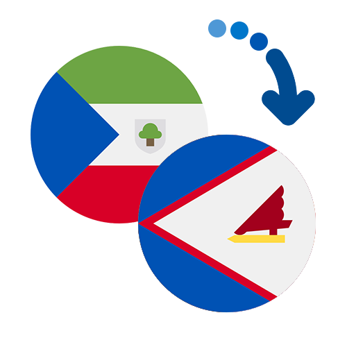 ¿Cómo mandar dinero de Guinea Ecuatorial a Samoa Americana?