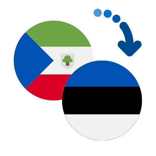 Wie kann man online Geld von Äquatorialguinea nach Estland senden?