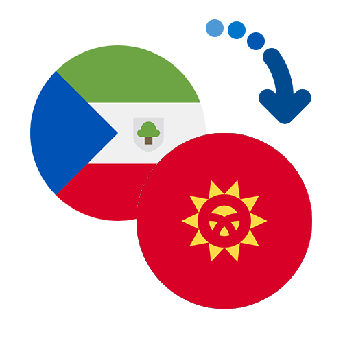 ¿Cómo mandar dinero de Guinea Ecuatorial a Kirguistán?