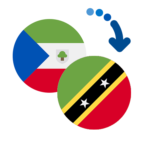 ¿Cómo mandar dinero de Guinea Ecuatorial a San Cristóbal y Nieves?