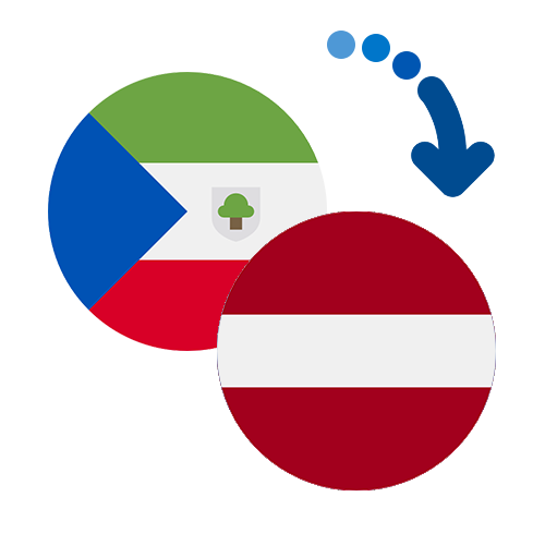 How to send money from Equatorial Guinea to Latvia