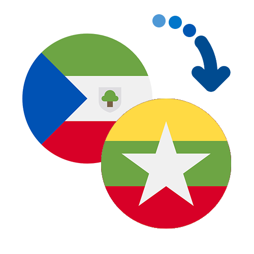 Wie kann man online Geld von Äquatorialguinea nach Myanmar senden?