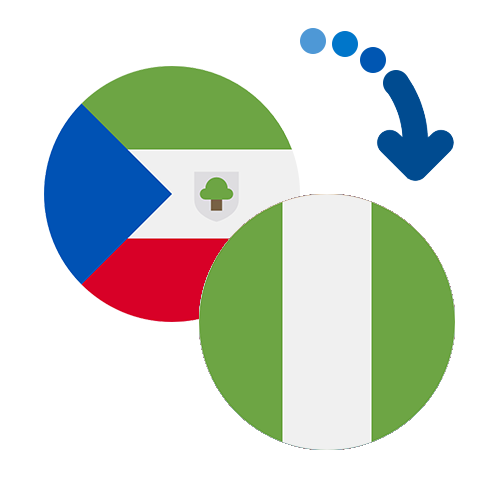 Wie kann man online Geld von Äquatorialguinea nach Nigeria senden?