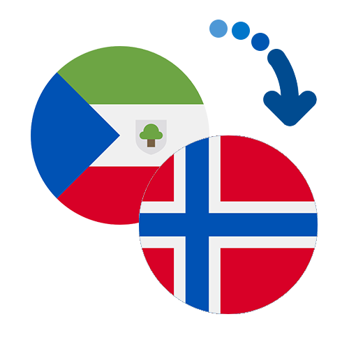 Wie kann man online Geld von Äquatorialguinea nach Norwegen senden?