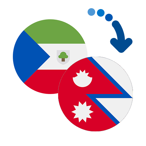 Wie kann man online Geld von Äquatorialguinea nach Nepal senden?