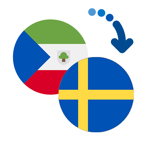 Wie kann man online Geld von Äquatorialguinea nach Schweden senden?