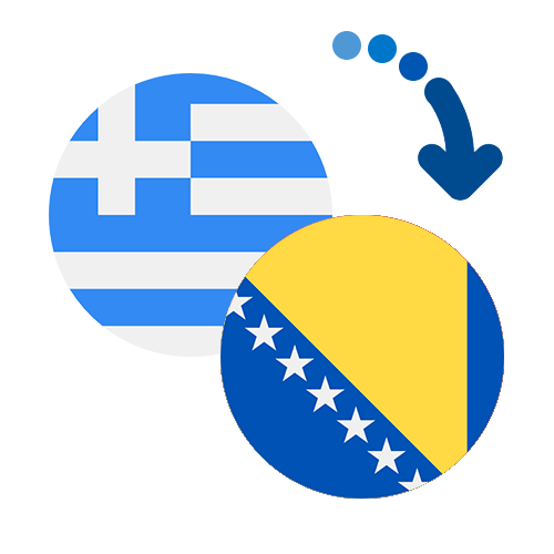 Wie kann man online Geld von Griechenland nach Bosnien und Herzegowina senden?