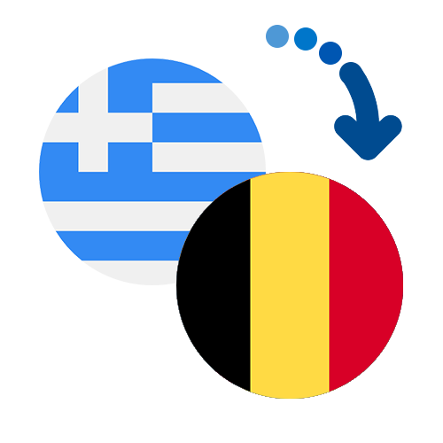 How to send money from Greece to Belgium