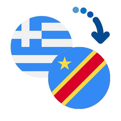 Wie kann man online Geld von Griechenland nach Kongo senden?