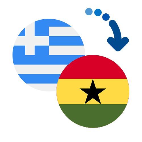 Wie kann man online Geld von Griechenland nach Ghana senden?